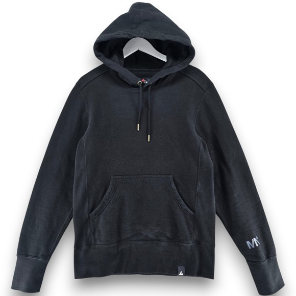 American Giant Other - American Giant Hoodie Mens Small Black Cotton Pullover Heavyweight Made in USA